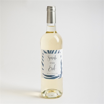 Flaschenetikett Hochzeit evasion - vue 2