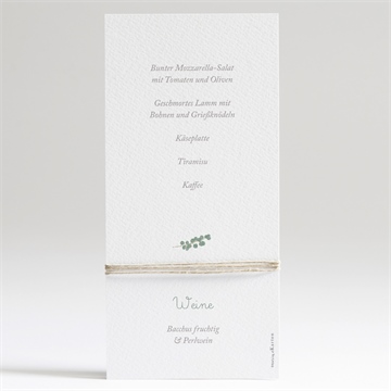 Menükarte Taufe festtag - vue 2