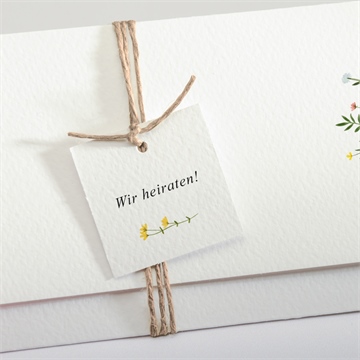 Hochzeitseinladung landfreude - pockefold quer - vue 2