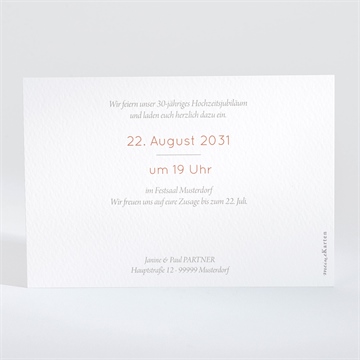 Einladung Hochzeitsjubiläum liebestraum - vue 2