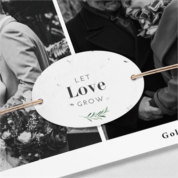 Einladung Hochzeitsjubiläum liebe für immer - saatpapier - vue 2