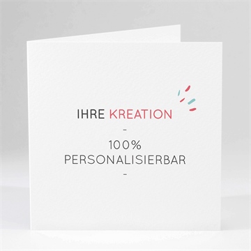 Einladung Hochzeitsjubiläum blanco 13,5x13,5cm (n451152)