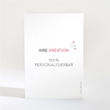 Einladung Hochzeitsjubiläum blanco 9,5x13,8cm (n211252) - vue 2