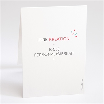 Einladung Hochzeitsjubiläum blanco 15x10cm (n50163) - vue 3