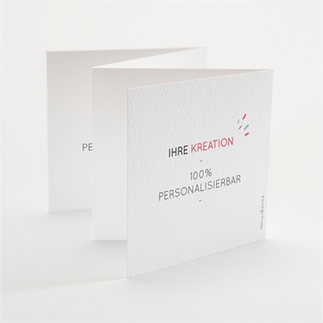 Einladung Hochzeitsjubiläum blanco 10x10cm (n83134) - vue 3