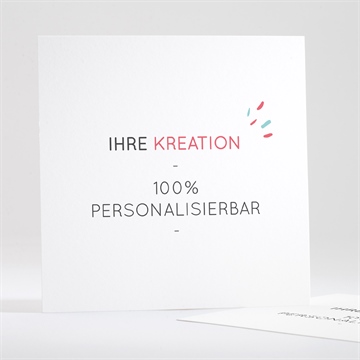 Einladung Hochzeitsjubiläum blanco 13,5x13,5cm (n35157)