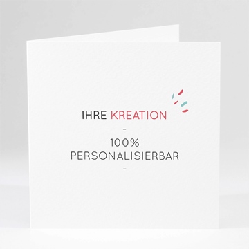 Einladung Hochzeitsjubiläum blanco 15x15cm (n46130)