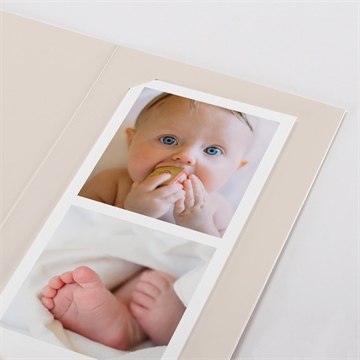 Einladung Taufe kupfer schrift - fotostreifen - vue 4