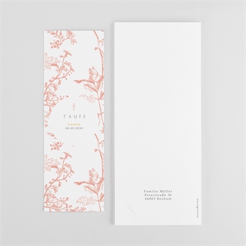 Einladung Taufe vintage natur - fotostreifen - vue 4