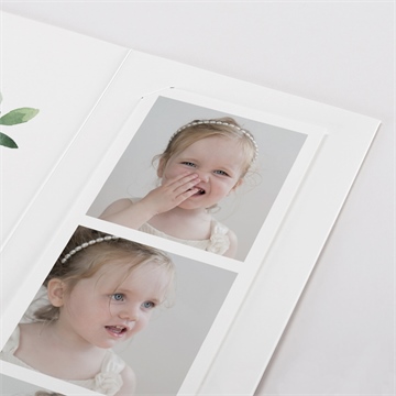 Einladung Taufe kraftpapier und pflanzenmotiv2 - vue 4