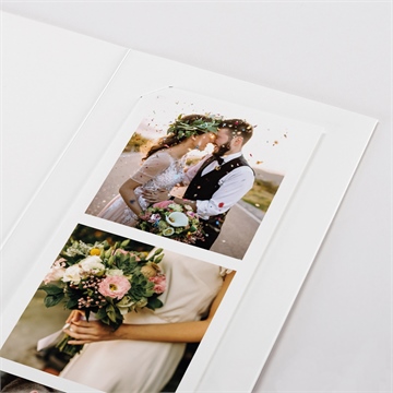 Dankeskarte Hochzeit landkunst - fotostreifen - vue 5