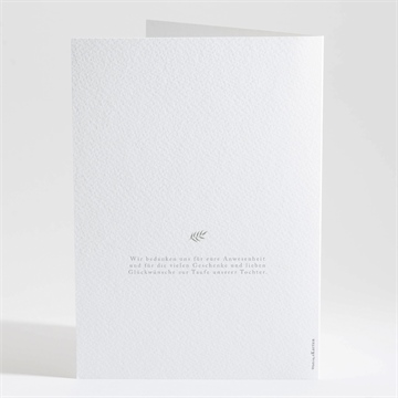 Kirchenheft Taufe zarte eleganz - vue 4