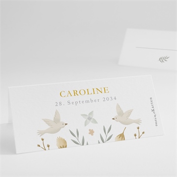 Tischkarte Taufe ref. N440925