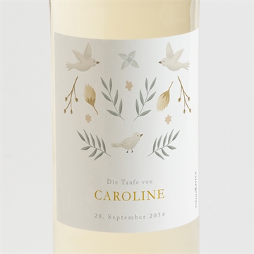 Flaschenetikett Taufe ref. N3001950