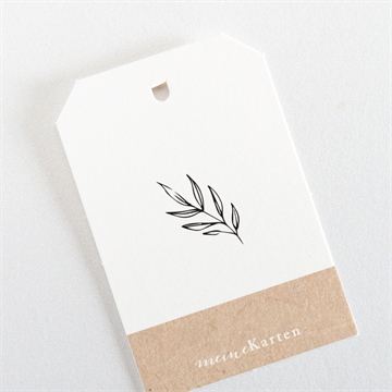 Geschenkanhänger Konfirmation klassische schlichtheit - vue 3