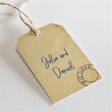 Geschenkanhänger Hochzeit ref. N291308