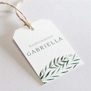 Geschenkanhänger Konfirmation olivenhain