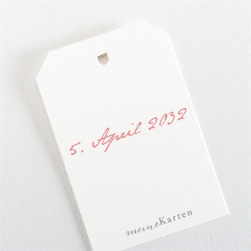 Geschenkanhänger Konfirmation kupferblätter - vue 3