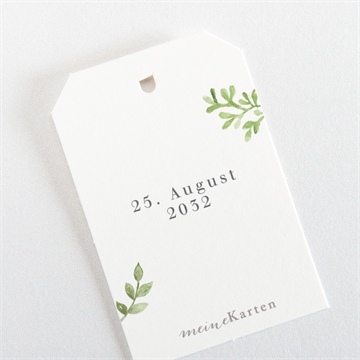 Geschenkanhänger Konfirmation weiße rosen - vue 3