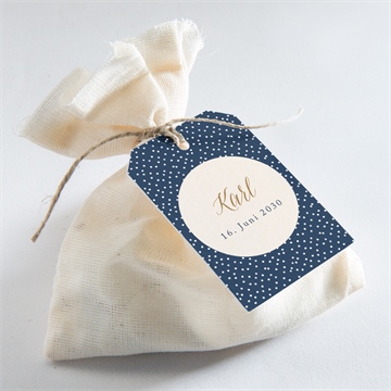 Geschenkanhänger Konfirmation sterne - vue 2