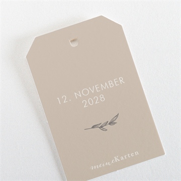 Geschenkanhänger Konfirmation goldbuchstabe - vue 3