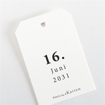 Geschenkanhänger Konfirmation zarte olivenblätter - vue 3