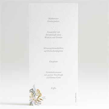 Menükarte Taufe freude pur - vue 2