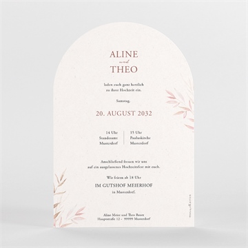 Hochzeitseinladung böhmische poesie - vue 2