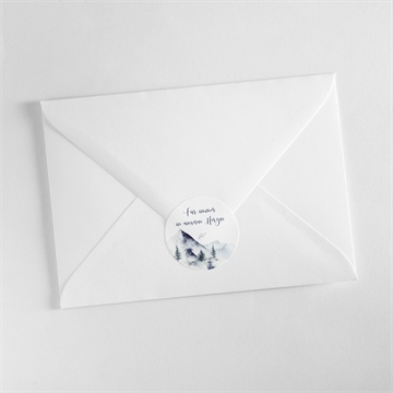 Aufkleber Trauer wintertraum - vue 3