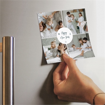 Weihnachtskarte christmas love - magnet - vue 2