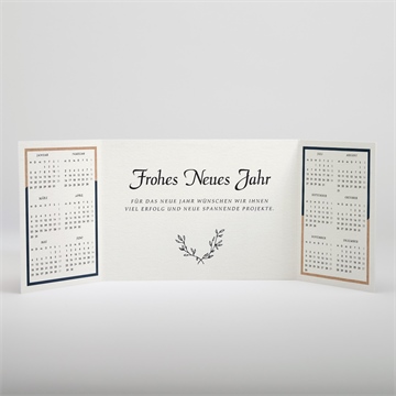 Weihnachtskarte florale nachricht - vue 2