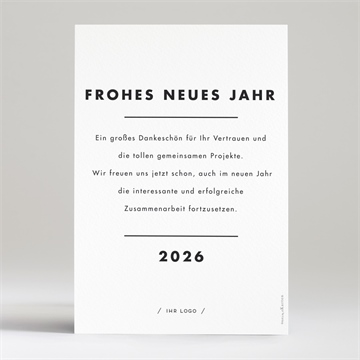 Weihnachtskarte schöne pflanzengravur - vue 2