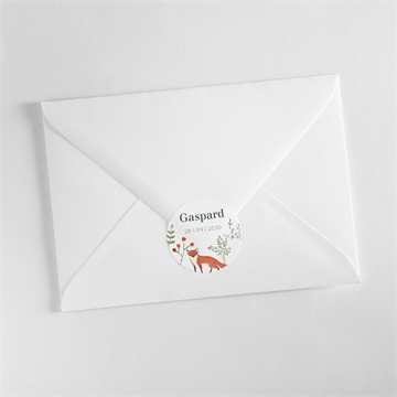 Sticker Geburt kleine waldtiere - vue 3