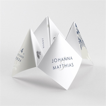 Hochzeitseinladung blühender zweig - origami