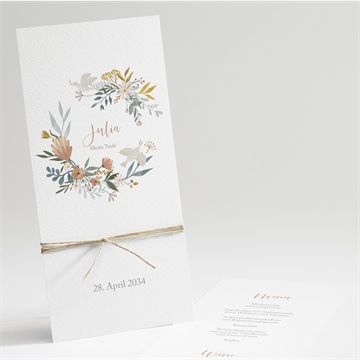 Menükarte Taufe ref. N221271