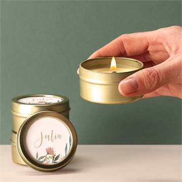 Kerze Taufe sanfte poesie - vue 2