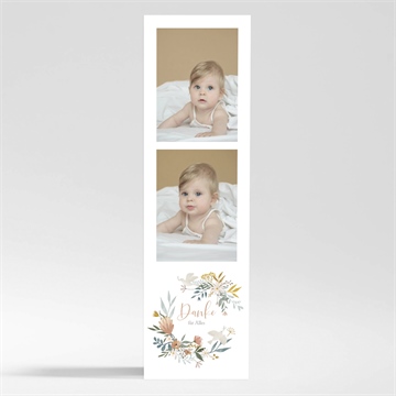 Dankeskarte Taufe sanfte poesie - magnet