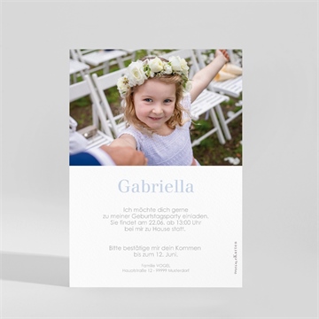 Geburtstagseinladung kleine zeichnungen - vue 2