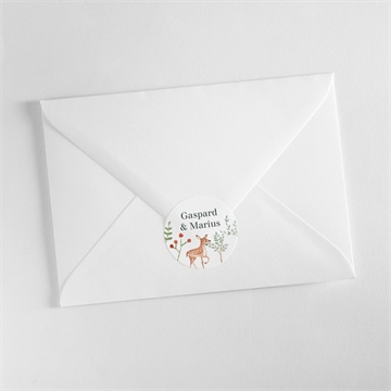 Sticker Geburt kleine zwillinge - vue 3