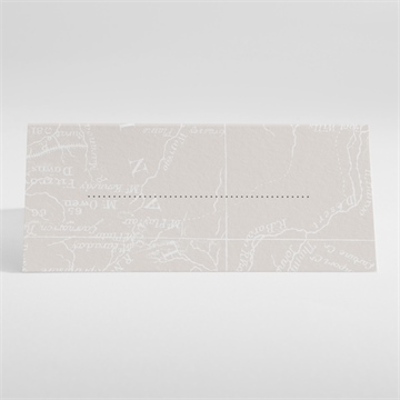 Tischkarte Hochzeit hochzeitsreise - vue 2