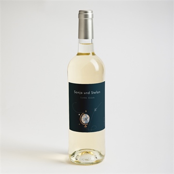 Flaschenetikett Hochzeit hochzeitsreise - vue 2