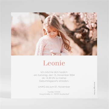 Geburtstagseinladung süße regenbogen - vue 2