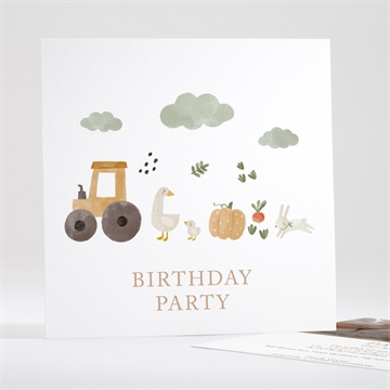 Geburtstagseinladung bauernhof