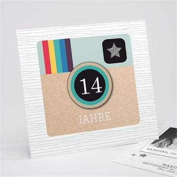 Geburtstagseinladung fotoapparat