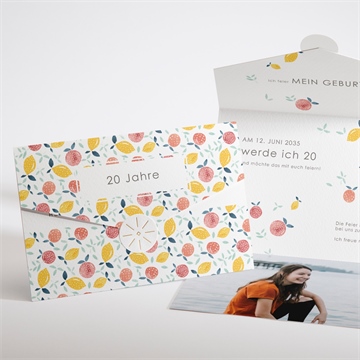 Geburtstagseinladung sommerparty