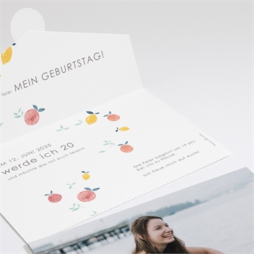 Geburtstagseinladung sommerparty - vue 2