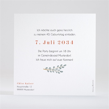 Geburtstagseinladung birthday party - vue 2