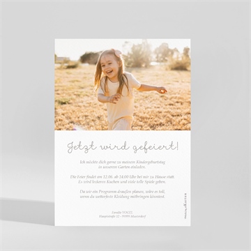 Geburtstagseinladung pandabär - Vue 2