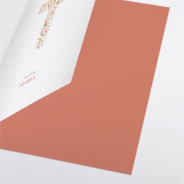 Kirchenheft Taufe blumenmosaik - vue 2