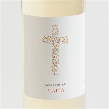 Flaschenetikett Taufe ref. N3001952